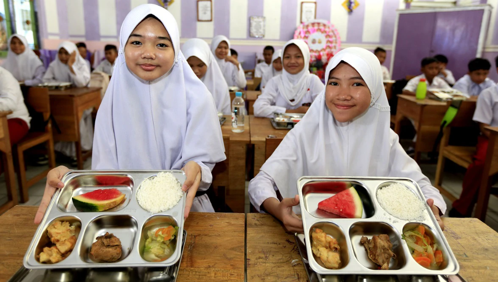 distribusi menu sehat