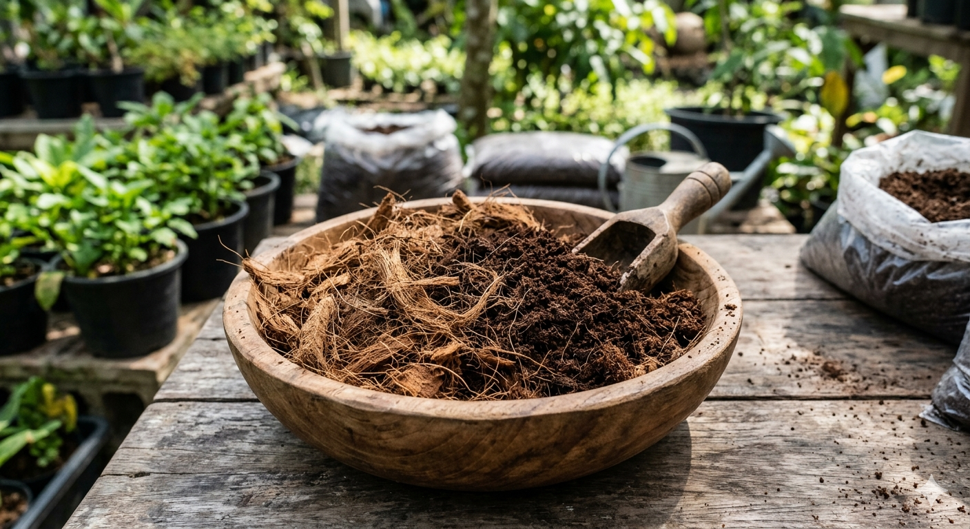 Cara Mengolah Sabut Kelapa Jadi Cocopeat