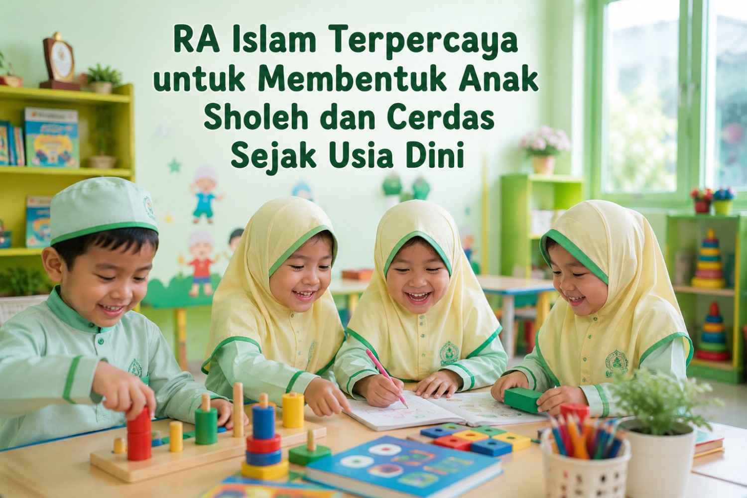 RA Islam terpercaya untuk membentuk anak sholeh dan cerdas