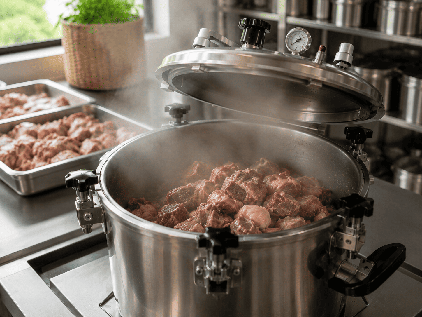 cara mempercepat memasak daging