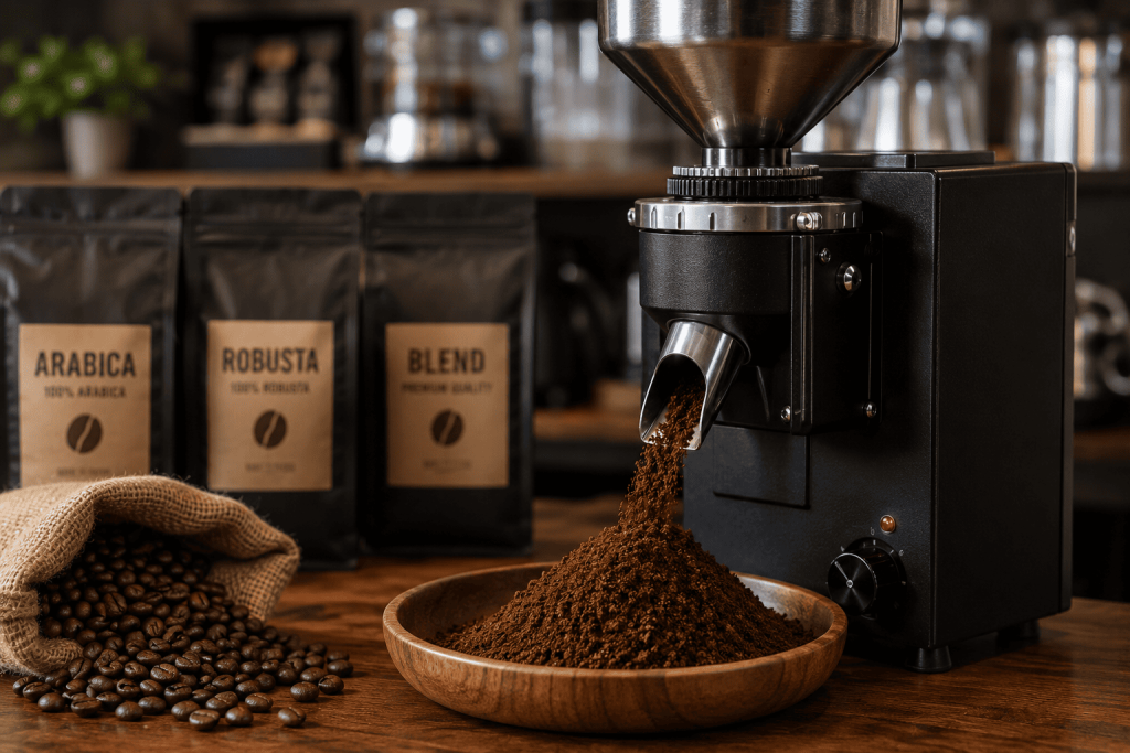 proses pembuatan kopi bubuk kemasan