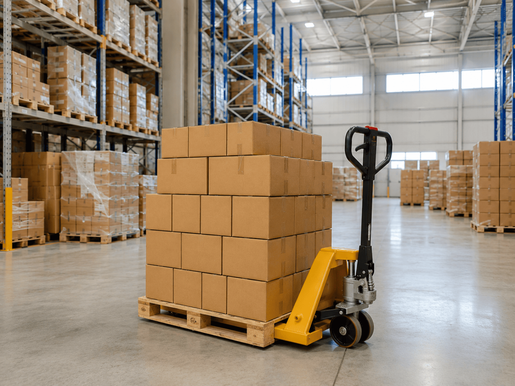cara menggunakan hand pallet