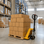 cara menggunakan hand pallet
