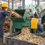 cara mencacah pelepah kelapa sawit