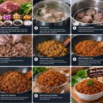 cara memasak abon sampai kering