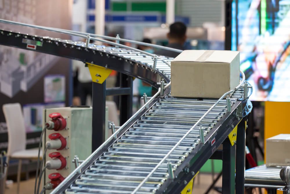 fungsi conveyor untuk gudang